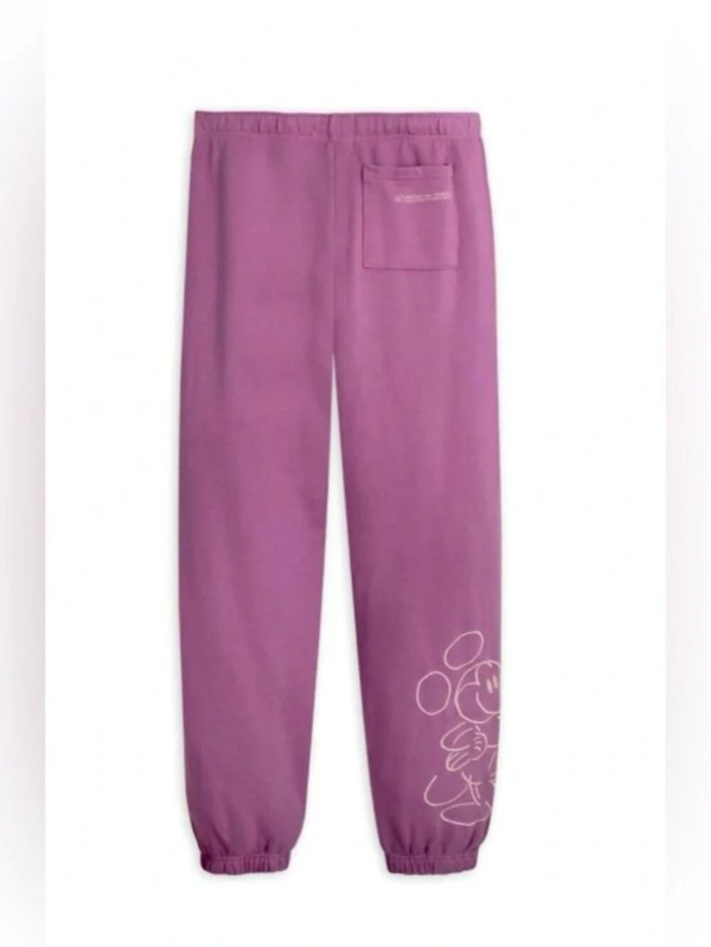 NWT Size Small - Disney Mickey Mouse Genuine Mousewear Embroidered Joggers